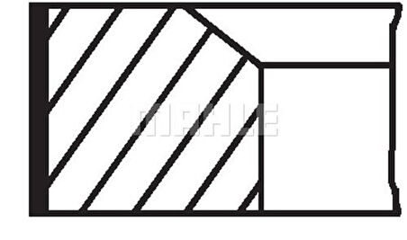 Mahle-Knecht-Behr 00531N0 Segman 88mm STD Sprinter 213CDI 215CDI 313CDI 513CDI 515CDI 2.2D 06-OM646.980 OM6469.86 OM646.989 OM646.989 00531N0