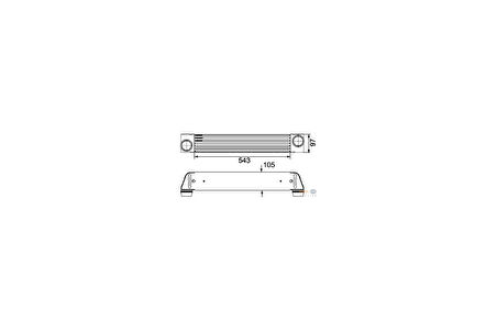 Mahle-Knecht-Behr CI189000P Turbo Radyatörü BMW E60 530D 03 520D 05 530Xd 05 525D 525Xd 07 E61 17517795823