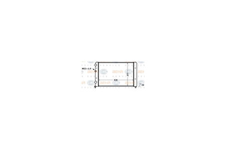 Mahle-Knecht-Behr CR394000S Motor Radyatör Cordoba Ibiza Inca Golf III Caddy Polo Classic 1.6 1.9SDI 1.7SDI 6K0121253AA