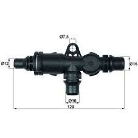 Mahle-Knecht-Behr TO482 Termostat BMW X5 E53 M62 N61 17107559966