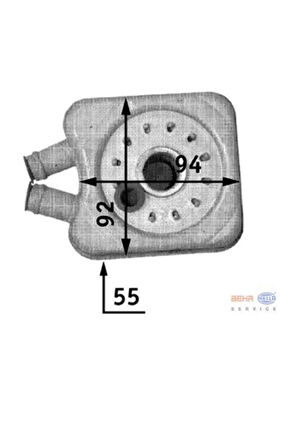 Yağ Soğutucu Bora Caddy Golf Jetta Passat Polo T4 Lt35 Ibıza Leo
