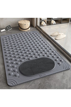 MAİN SHOP Vantuzlu Banyo ve Duş Kaydırmazı Dikdörtgen,Duşa Kabin Küvet İçi Vantuzlu Banyo Paspası 36 X 69,5 cm