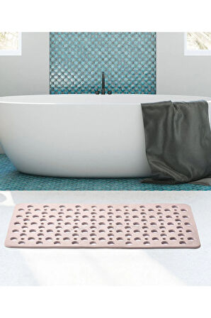 MAİN SHOP Kaydırmaz  Duşakabin Banyo ve Duş Paspası 66 Adet Vantuzla Yapışır 33 x 66 Cm