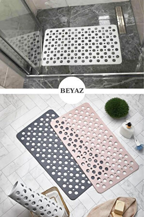 MAİN SHOP Kaydırmaz  Duşakabin Banyo ve Duş Paspası 66 Adet Vantuzla Yapışır 33 x 66 Cm