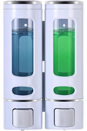 MAİN SHOP 2 ADET 400 ML Şampuan Kutusu Losyon Duş Jeli Kabı, Banyo ve Mutfak İçin Manuel Duş Jeli Dispenseri