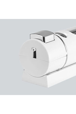 MAİN SHOP 2 ADET BEYAZ 400 ml Duvara Monte Manuel Sabunluk Banyo , Mutfak El Sıvı Şampuan Duş Jeli Dispenseri