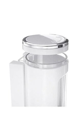 MAİN SHOP 2 ADET BEYAZ 400 ml Duvara Monte Manuel Sabunluk Sıvı Lavabo Sabunluk El Sabunu