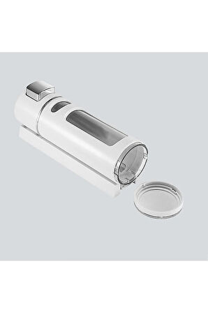 MAİN SHOP 400 ML Duvara Monte Manuel Sabunluk Sıvı Lavabo Sabunluk El Sabunu Beyaz Renk 3 ADET BEYAZ RENK