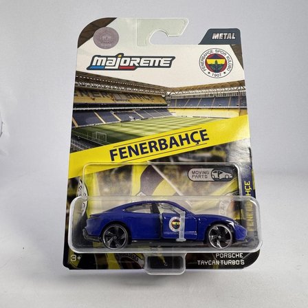 Majorette Fenerbahçe Porsche Taycan Turbo S Lacivert Model Araba