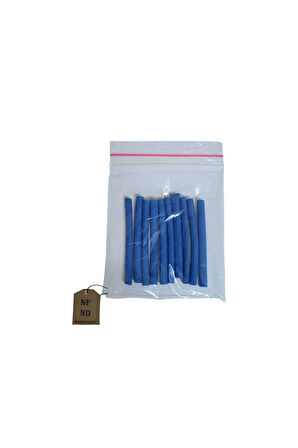 Kablo Koruyucu Makaron Isı Ile Daralan 2.5 X 45 Mm Mavi Renk 10 Adet