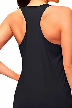 Uniquetrenders Kadın Kalın Askılı Pamuklu  Atlet 3'lü Set