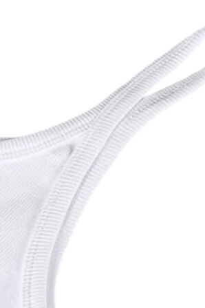 Uniquetrenders Kadın İnce Askılı  Raporlu Ribana Atlet 3'lü Set