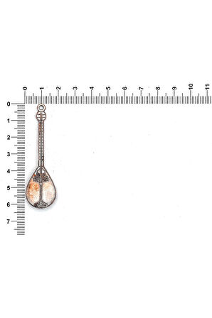MÜZİK ALETİ FİGÜRÜ İLE İLGİLİ METAL AKSESUARLAR VE KOLYE UÇLARI