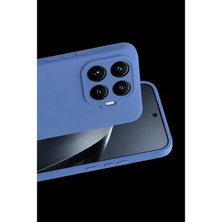 Mi 17t Nano İçi Kadife Silikon - Mavi