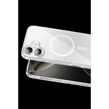 Onegif İphone 17 Sora Simli Magsafe Kapak - Beyaz