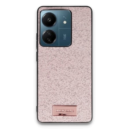 Onegif Redmi 13c Bright Simli Kapak - Pembe