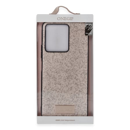 Onegif Redmi 13c Bright Simli Kapak - Pembe