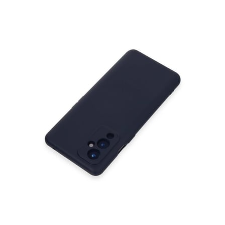 One Plus 9 Kılıf Nano İçi Kadife Silikon - Lacivert