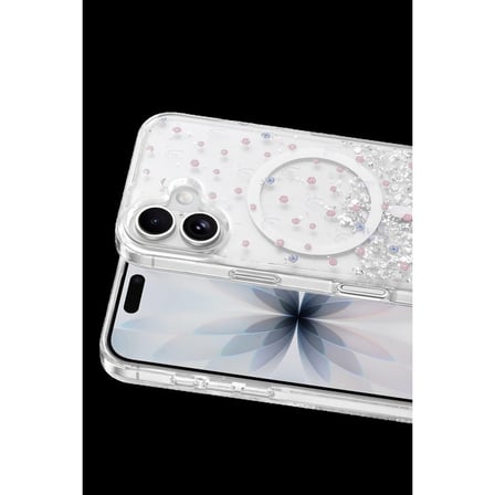 Onegif İphone 17 Misk Simli Magsafe Kapak - Desen 1