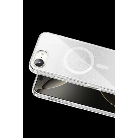 Onegif İphone 17e Sora Simli Magsafe Kapak - Beyaz