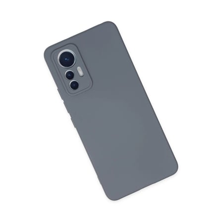 Mi 12 Lite Kılıf Nano İçi Kadife Silikon - Gri