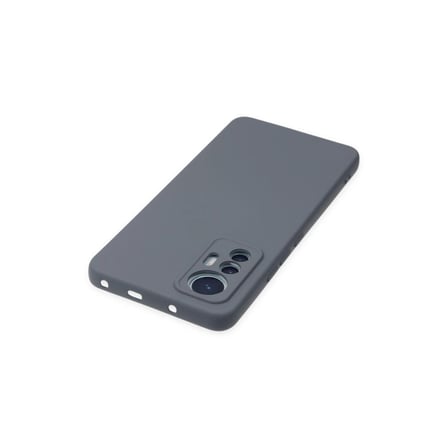 Mi 12 Lite Kılıf Nano İçi Kadife Silikon - Gri