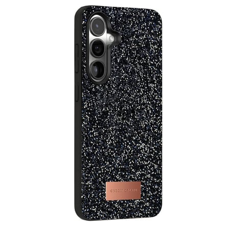 Onegif Samsung Galaxy S25 Plus Bright Simli Kapak - Siyah