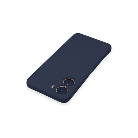Vivo Y16 Kılıf Nano İçi Kadife Silikon - Lacivert