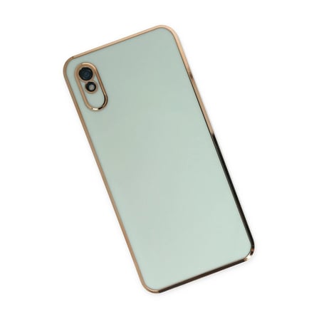 Redmi 9a Kılıf Volet Silikon - Açık Yeşil