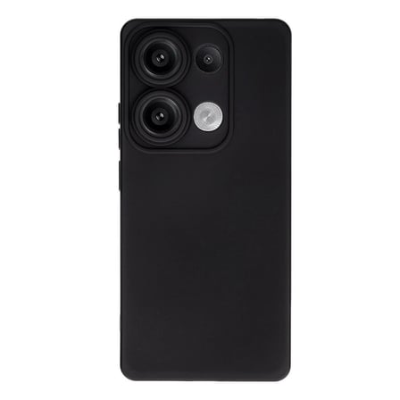 Redmi Note 13 4g Kılıf Nano İçi Kadife Silikon - Siyah