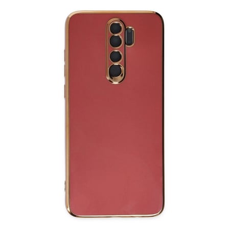 Redmi Note 8 Pro Kılıf Volet Silikon - Kırmızı