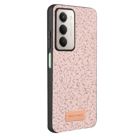 Onegif Redmi 15 4g Bright Simli Kapak - Pembe