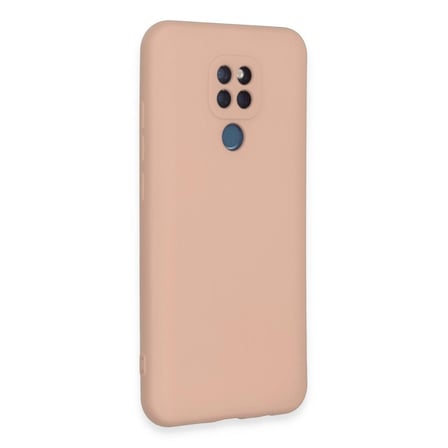 General Mobile Gm 20 Kılıf Nano İçi Kadife Silikon - Pudra