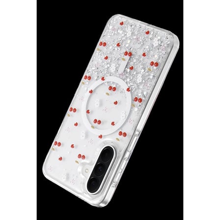 Onegif Samsung Galaxy A56 Misk Simli Magsafe Kapak - Desen 5