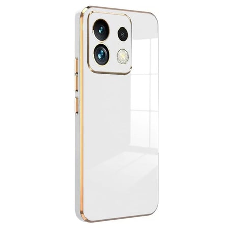 Poco M6 Pro 4g Kılıf Volet Silikon - Beyaz
