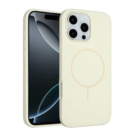 Joko İphone 16 Pro Max Kılıf Jully Magsafe Kapak - Bej