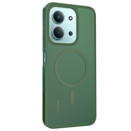 Joko Redmi 15c 4g Jota Magsafe Kapak - Koyu Yeşil