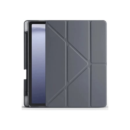 Huawei Honor Pad X9 11.5 Kılıf Kalemlikli Mars Tablet Kılıfı - Koyu Gri
