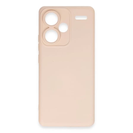 Redmi Note 13 Pro Plus Kılıf Nano İçi Kadife Silikon - Pudra