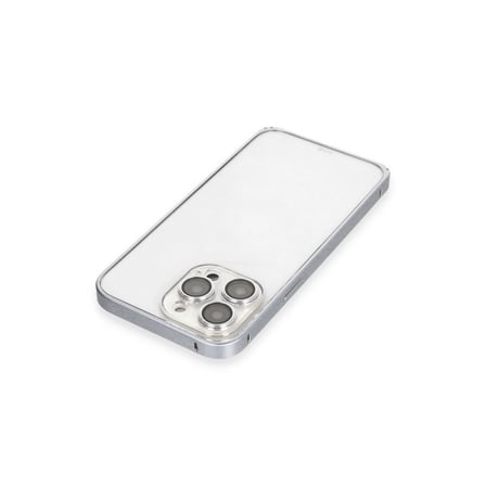 Joko İphone 15 Pro Metal Bumper Mat Kapak - Gri