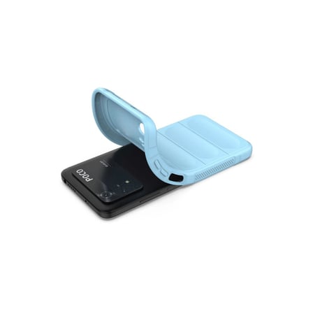 Poco M4 Pro 4g Kılıf Optimum Silikon - Sky Blue