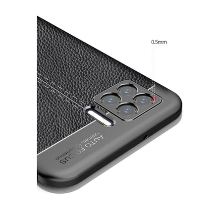 Oppo A73 Kılıf Auto Focus Kapak - Kırmızı