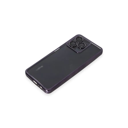Realme C53 Kılıf Razer Lensli Silikon - Mor