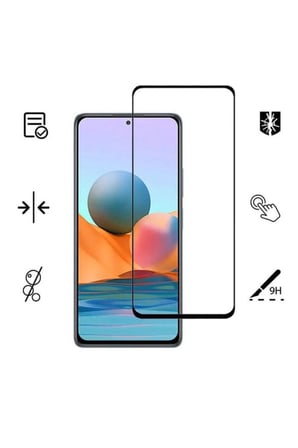 Redmi 9 Uyumlu Premium Ekran Koruyucu 9h Sert Temperli Kırılmaz Cam Koruma Şeffaf
