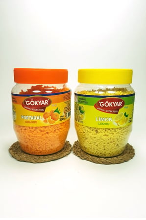 1 Adet Portakal + 1 Adet Limon Aromalı Toz Içecek Oralet 2x350 gr