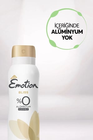 Emotion Bliss Kadın Vegan Deodorant 150 Ml Hızlı Kurur, Leke Bırakmaz