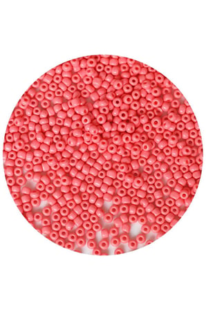 Pembe Renk 4 Mm Yaklaşık 660 Adet / 60 Gram Cam Boncuk Oya Yazma Bileklik Ve Kolye