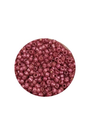 Dökme Cam Kum Boncuk 11/0 2 Mm - 20 Gram - Koyu Pembe - Bnc011