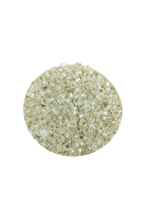 Dökme Cam Kum Boncuk 11/0 2 Mm - 20 Gram - Şeffaf - Bnc034