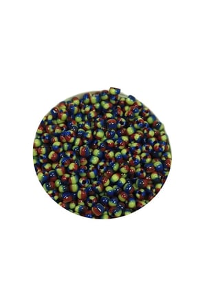 Dökme Cam Kum Boncuk 11/0 2 Mm - 60 Gram - Üç Renkli - Bnc067